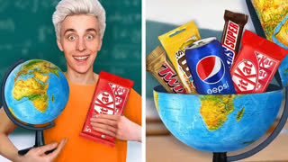 СПОСОБЫ ПРОНЕСТИ - 10 Способов Пронести СЛАДОСТИ на УРОК !